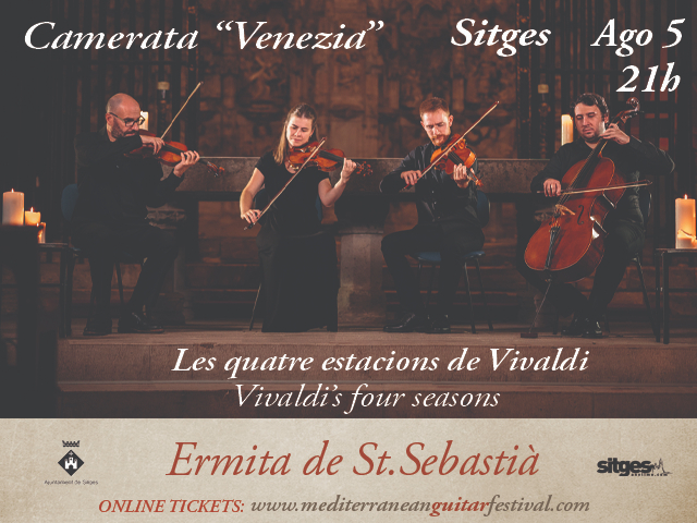 Mediterranean Guitar Festival trae a Sitges la Camerata Venezia con las 4 estaciones de Vivialdi