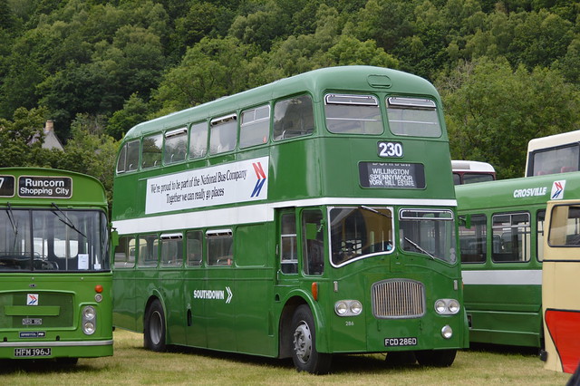 Preserved Southdown - 286 FCD286D - Leyland Titan PD3/4 - Northern Counties