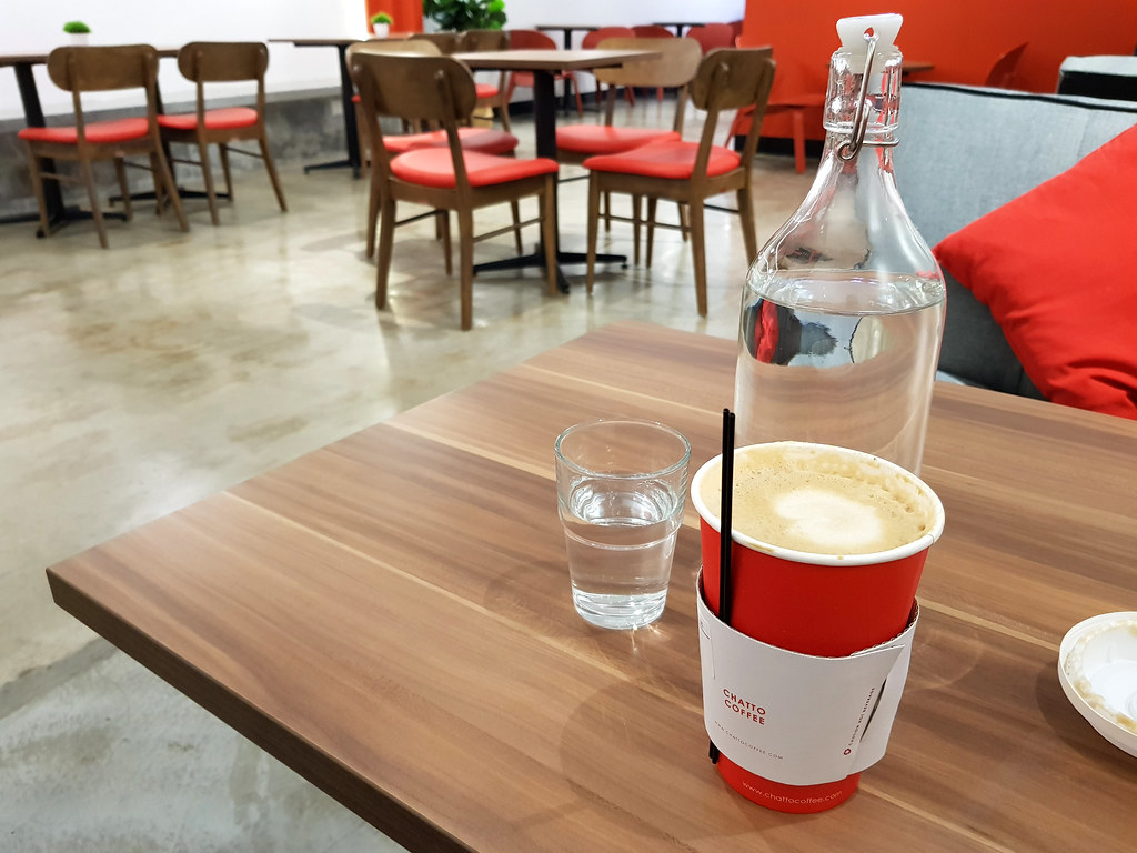 咖啡拿鐵 Caffe Latte rm$10.90 @ Chatto Coffee in Kota Kemuning