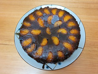 Mandarin Orange Upside-Down Cake