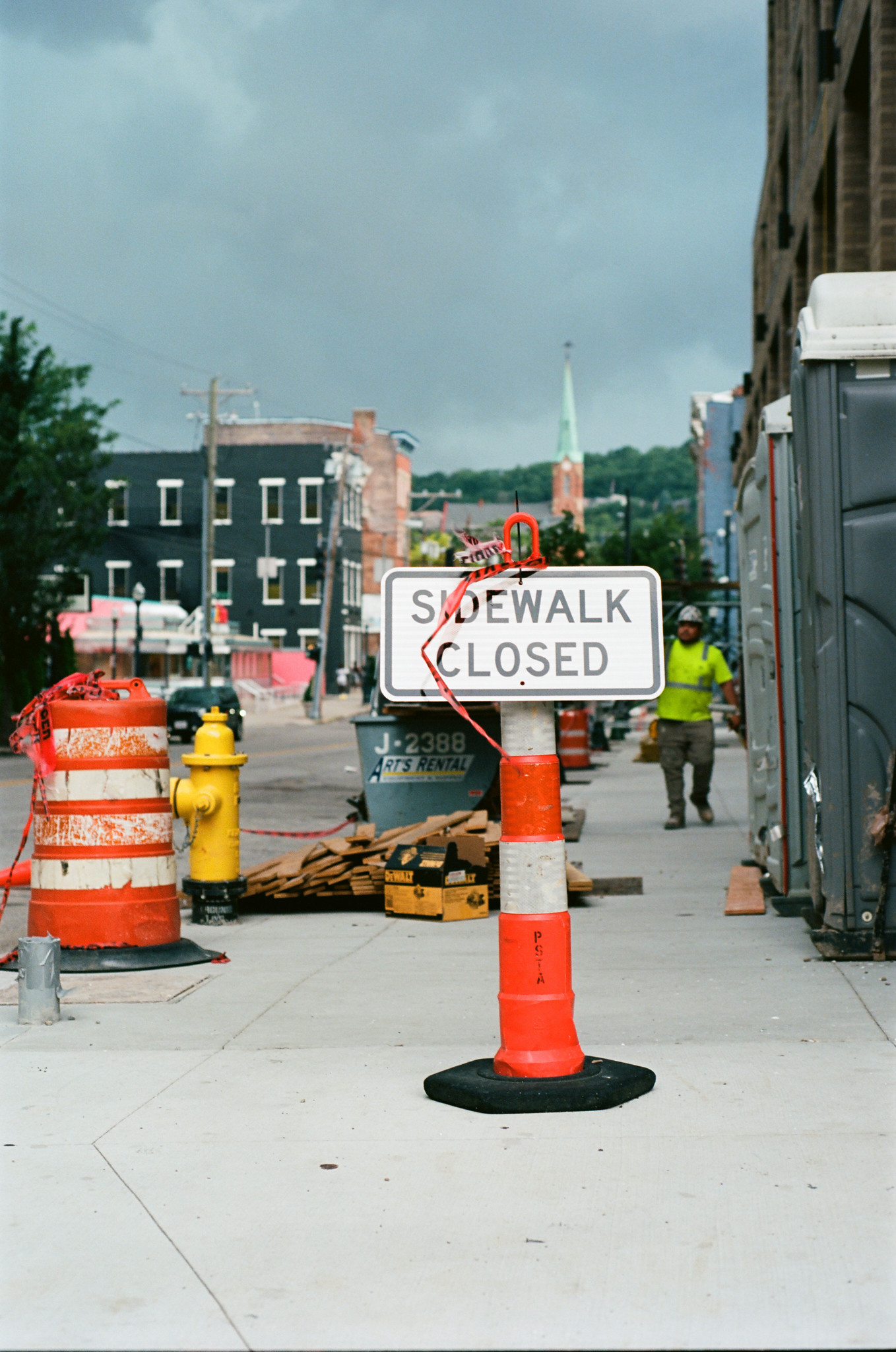 Sidewalk Closed