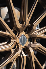 Tesla Model S Custom Vinyl Wrap + Vessel Wheels