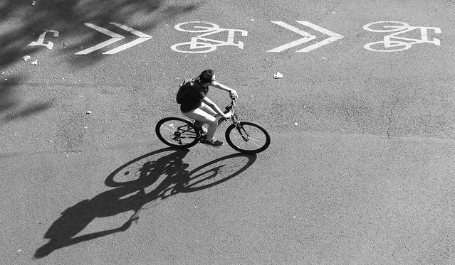 À vélo / By bike