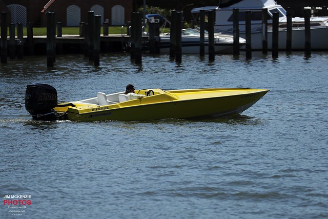 Intense (Yellow boat), Cambridge Creek, Cambridge, MD