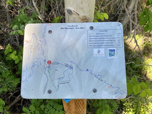 Junction of Mid Mountain and Iron Man Trails