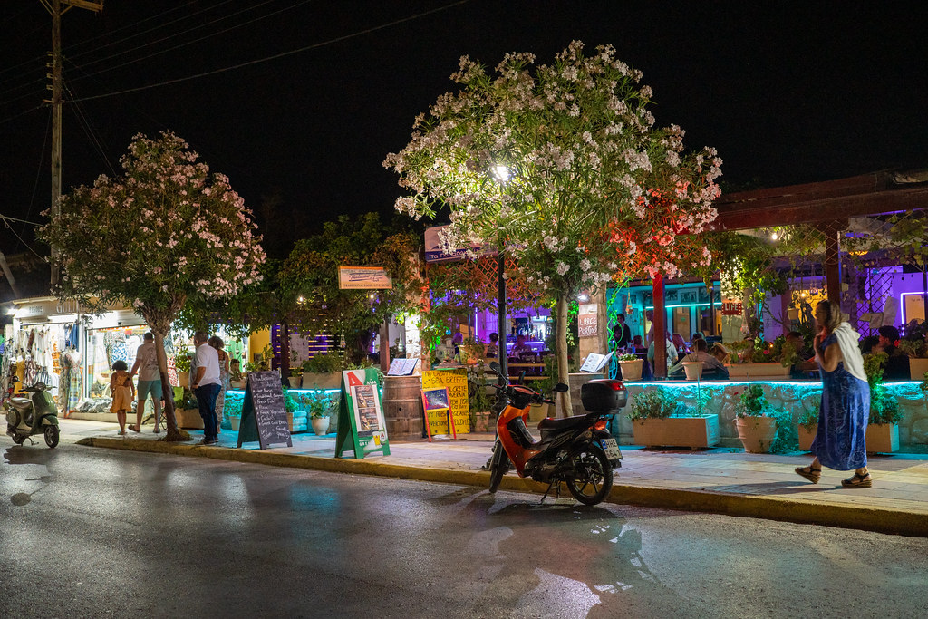 Cinematic night shoot in Heraklion Crete