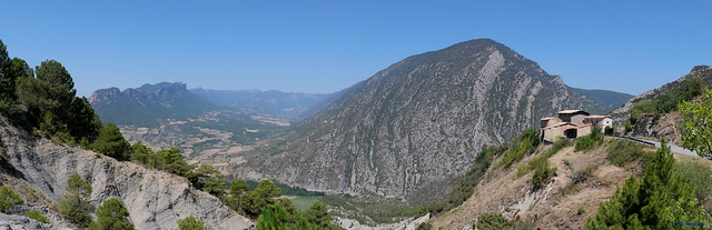 Fígols i Alinyà -03- Vista 02 - Muntanyes de Santa Fe, Vall de Cabó, Solana d'Organyà y Voloriu 01 (24-07-2022)