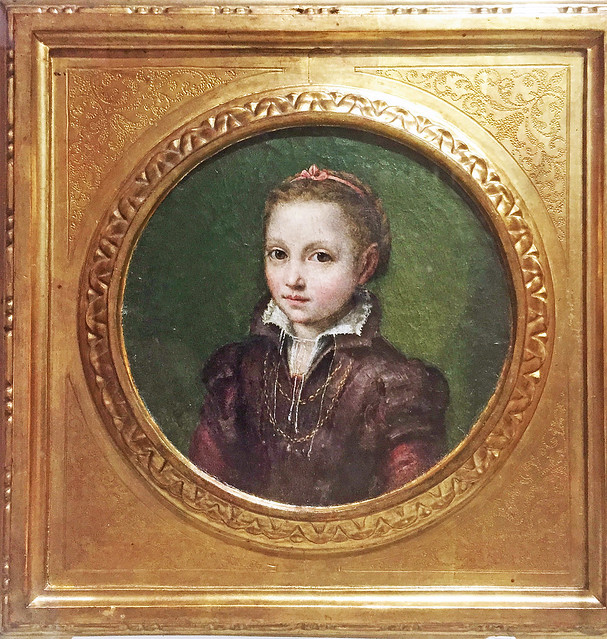 Lucia Anguissola - Portrait of her sister Europa Anguissola [1556-58]