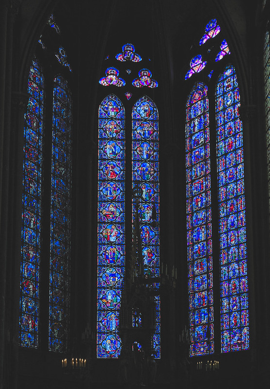 Chapelle axiale vitraux