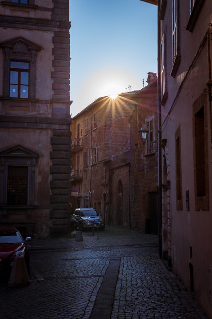 Winter sunshine in Orvieto