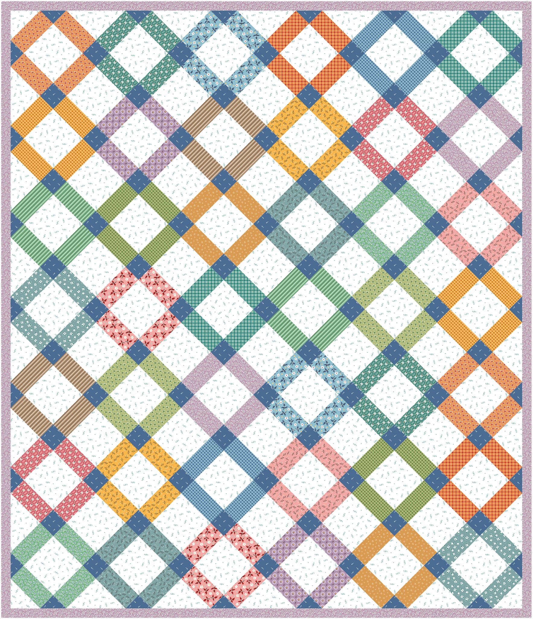 The Ivy Quilt Pattern - Kitchen Table Quilting