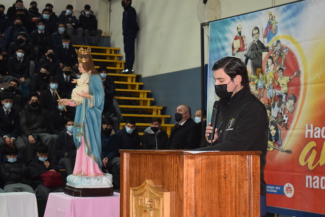 Visita 2022 del Padre Carlo Lira, Inspector Provincial Salesiano (primer día)