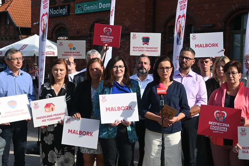 Malbork | Trasa Lewicy – Bezpieczna Rodzina