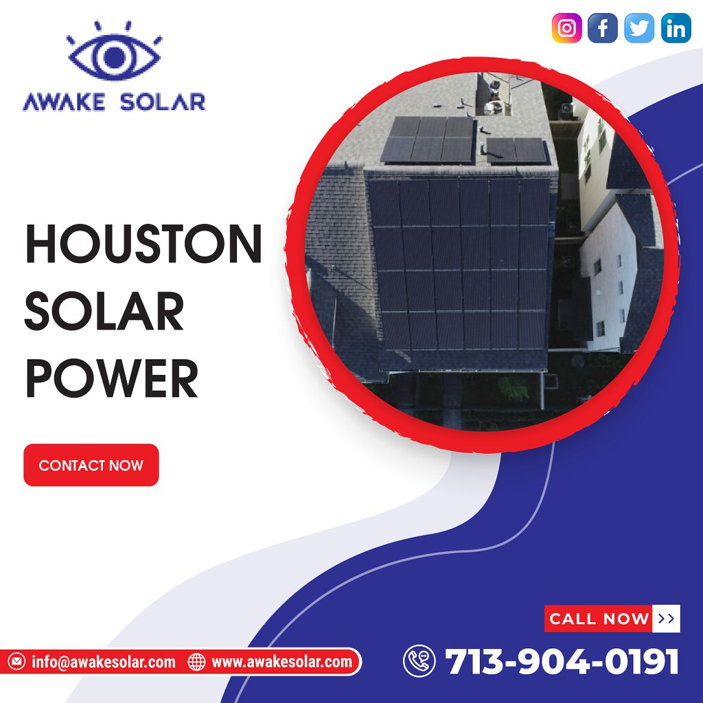 Houston solar power | Awake Solar is one of the best solar c… | Flickr