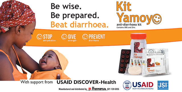 Kit Yamoyo Billboard with USAID branding