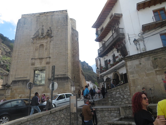 Ruins of Saint Mary's  Church., Plaza  de Santa Maria, Cazorla, Andaluciia, Spain