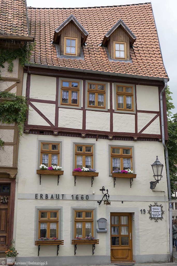 Talo 1600-luvulta Quedlinburgissa