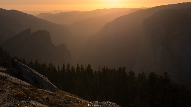 Fall Sunset - Yosemite