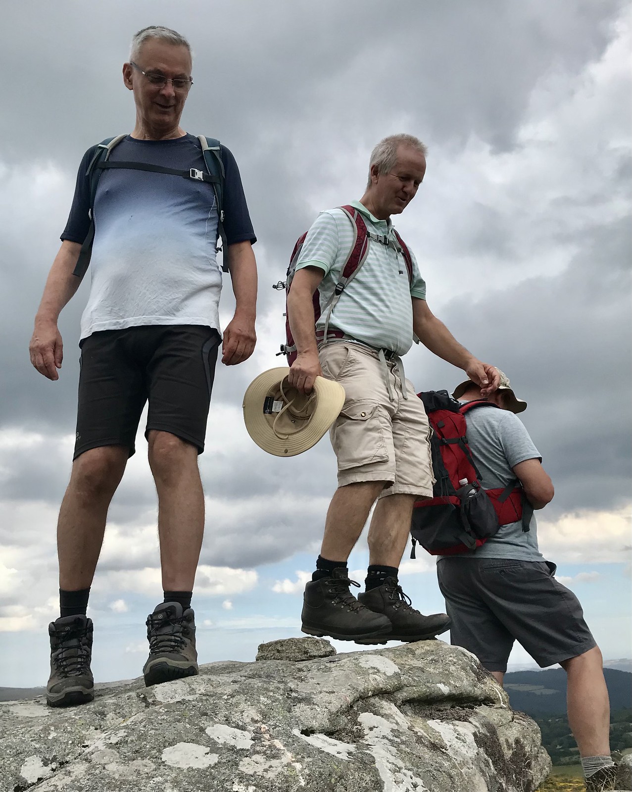 Climbing Corndon Tor