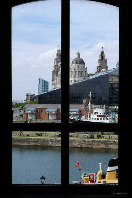 View from The Maritime & International Museum, Liverpool