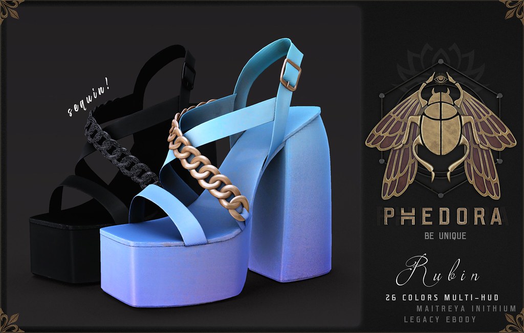 Phedora. – "Rubin" Platforms NEW RELEASE for The Saturday Sale ♥