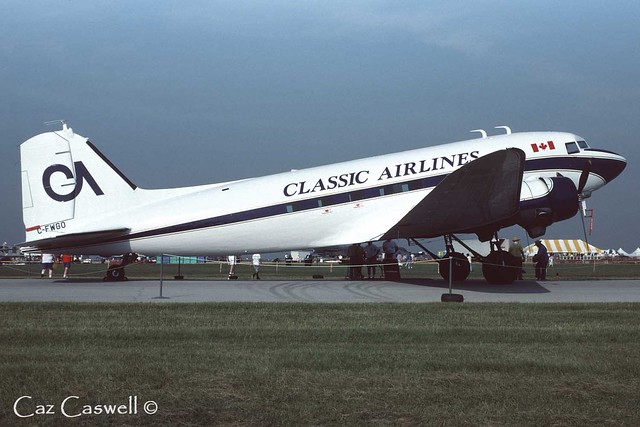 C-FWGO (42-6480)  C-53A  Classic Airlines