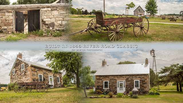 1845 STONE HOUSE COLLAGE