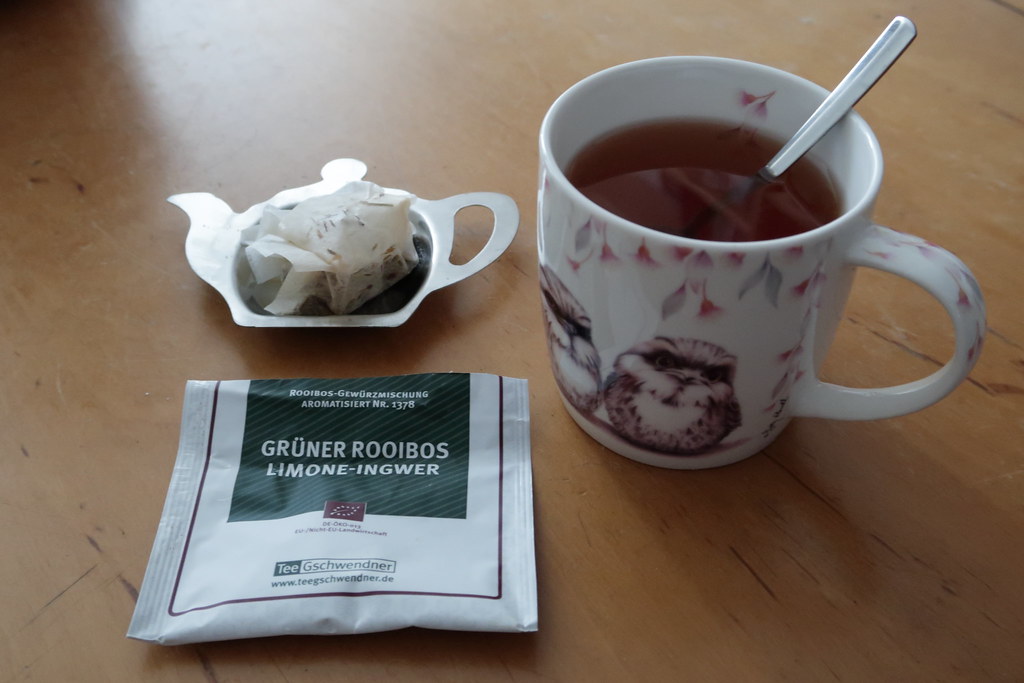 &amp;quot;Grüner Rooibos Limone Ingwer&amp;quot;-Tee (trinkbereit) | Gourmandise | Flickr