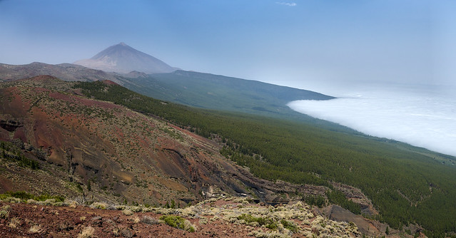 Mount Teide and 'cloud sea'