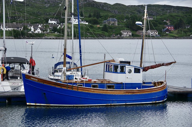 Newly restored Wooden Fishing Boat 