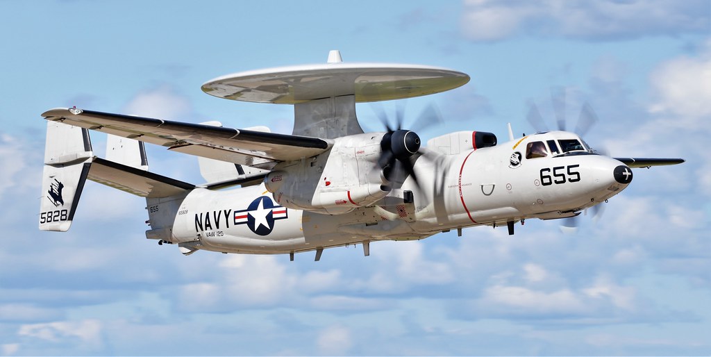 Grumman E-2C Hawkeye VAW-120 165828 US Navy 655 Greyhawks