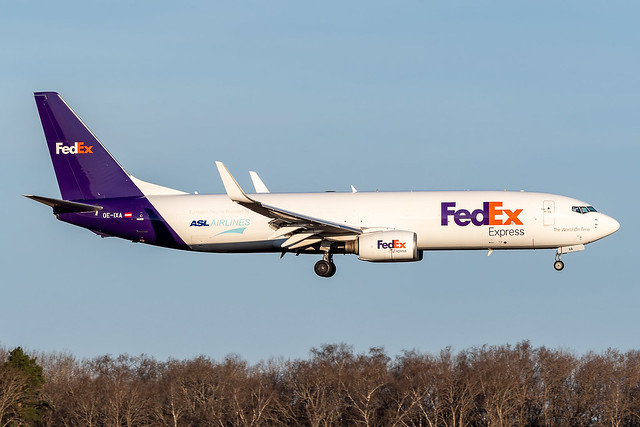 FedEx ASL Airlines Belgium Boeing 737-8AS(BCF) OE-IXA ESSA