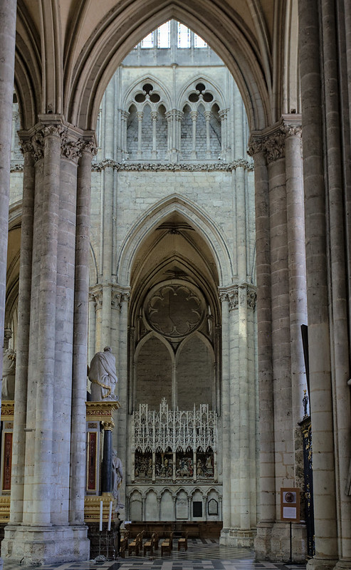 View of the northern transept