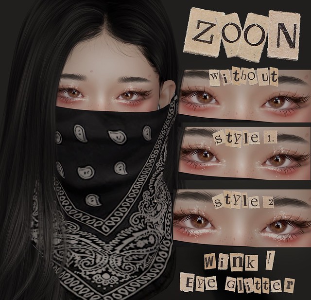 ZOON //Wink! Eye Glitter Set