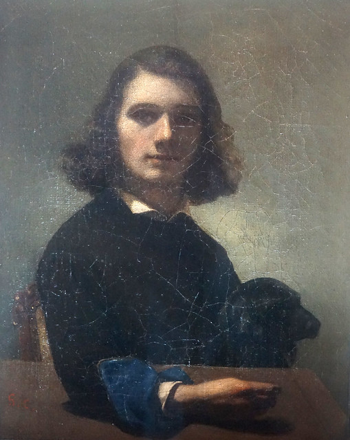 Gustave Courbet, Autoportrait ou L'Homme au chien