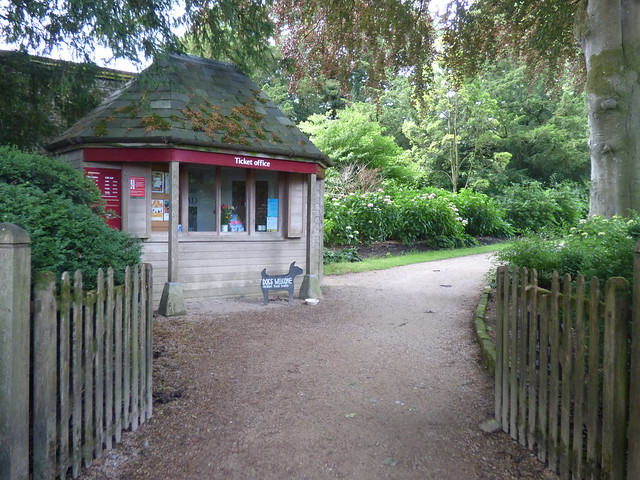 Garden entrance near Stourhead House at Stourhead - Ticket Office