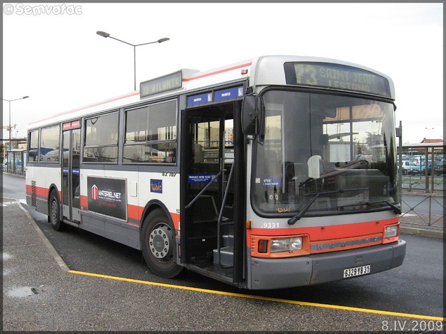 Heuliez Bus GX 107 – Tisséo – Réseau Urbain / Tisséo n°9331