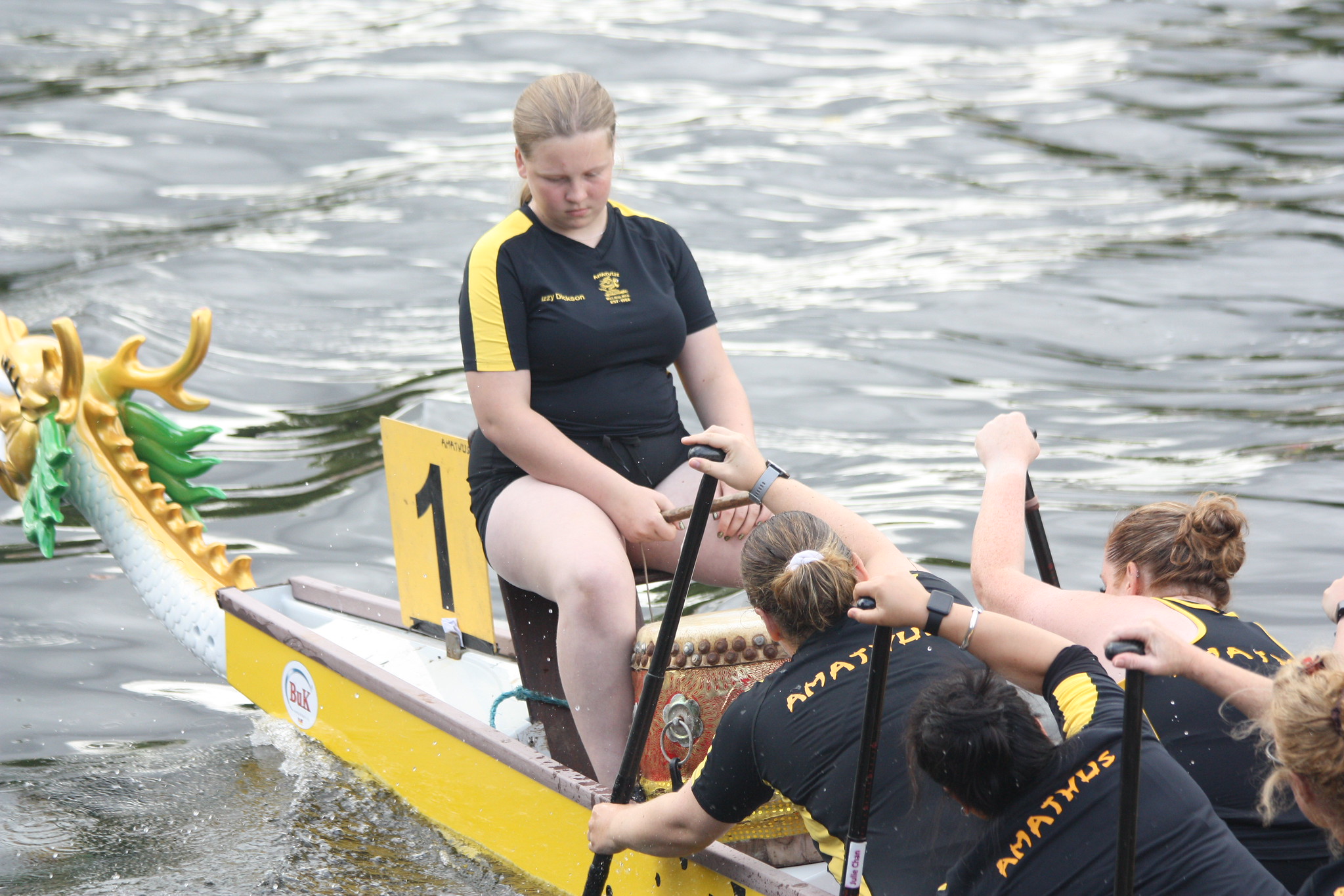 Ladies Heading Out to Final