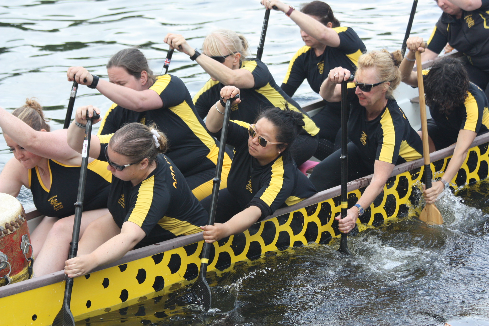 Ladies Heading Out to Final
