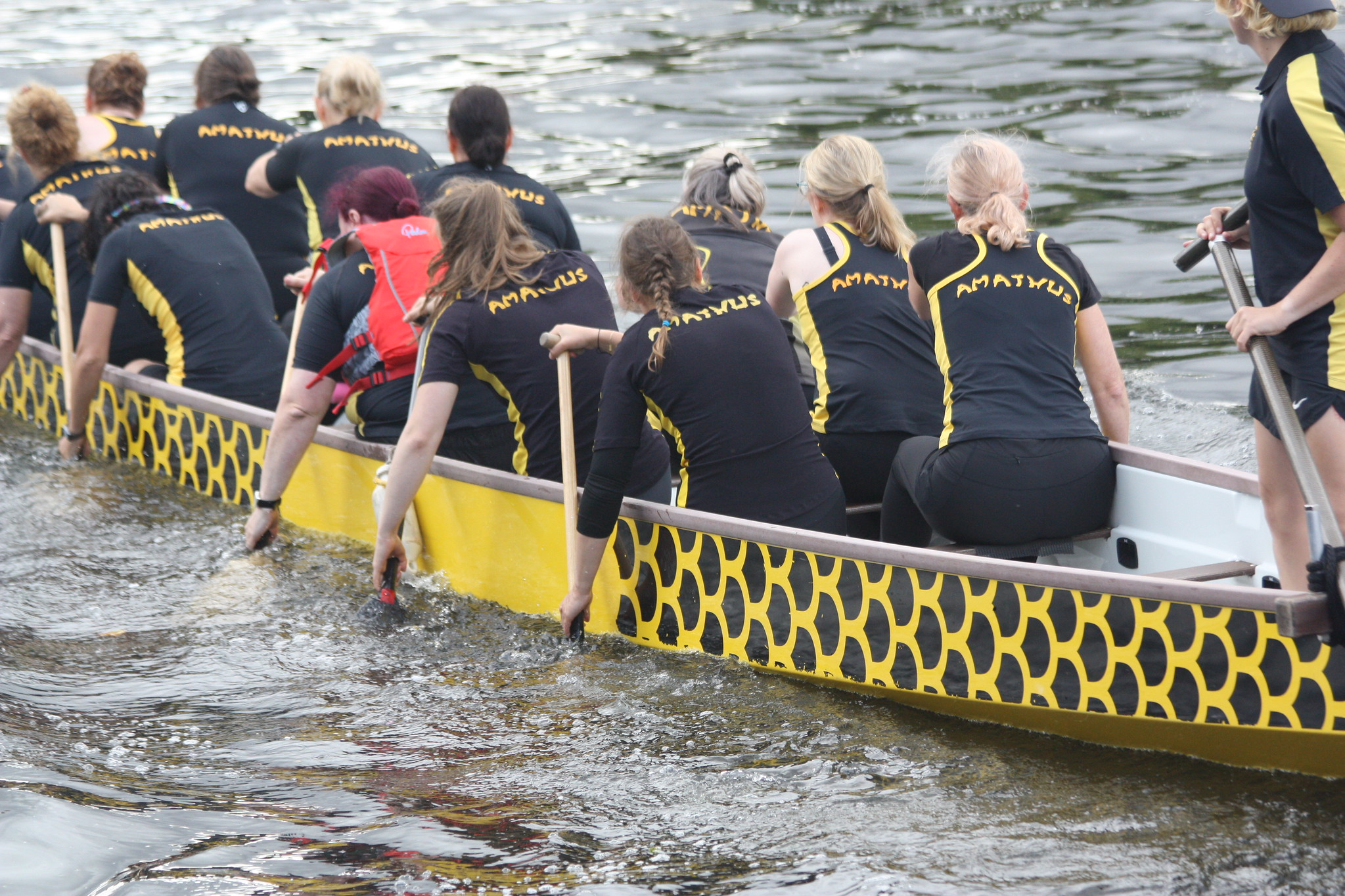Ladies Heading Out to Final