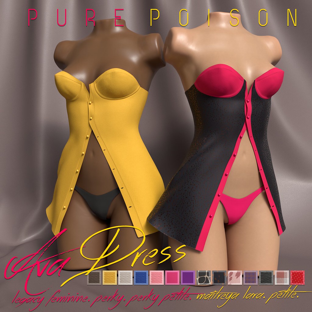 Pure Poison – Ava Dress – FaMESHed