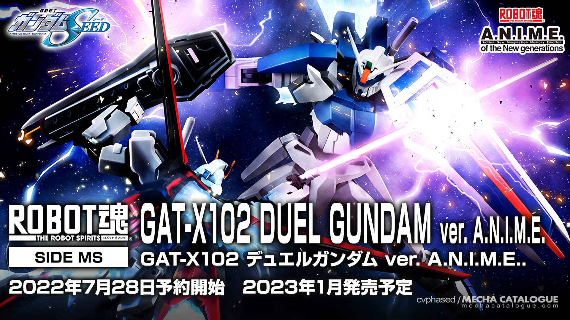 Placeholder for the HGCE? The Robot Spirits ⟨Side MS⟩ Duel Gundam (ver.  ..) – cvphased / MECHA CATALOGUE