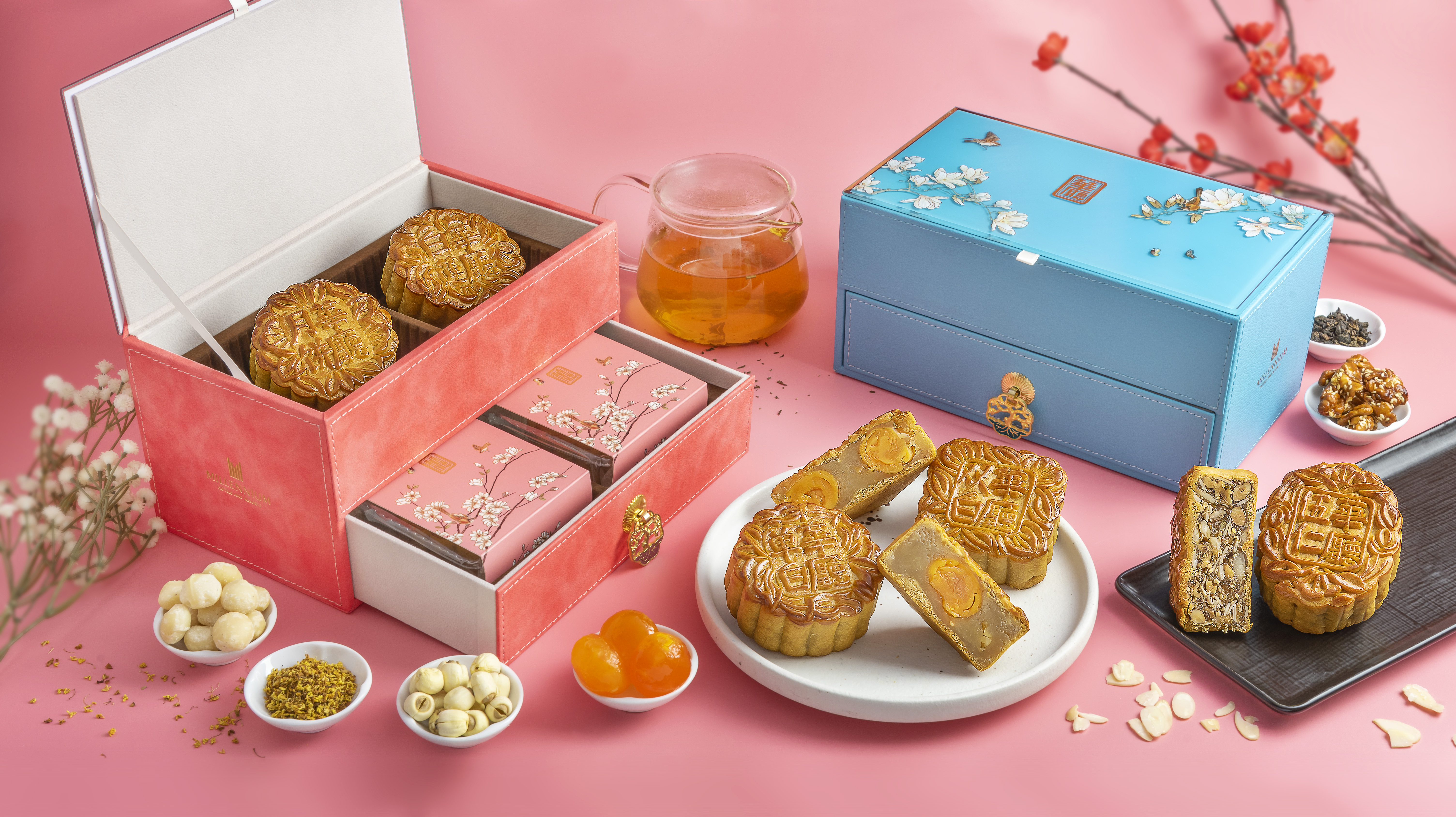 Traditional Baked Mooncake Group