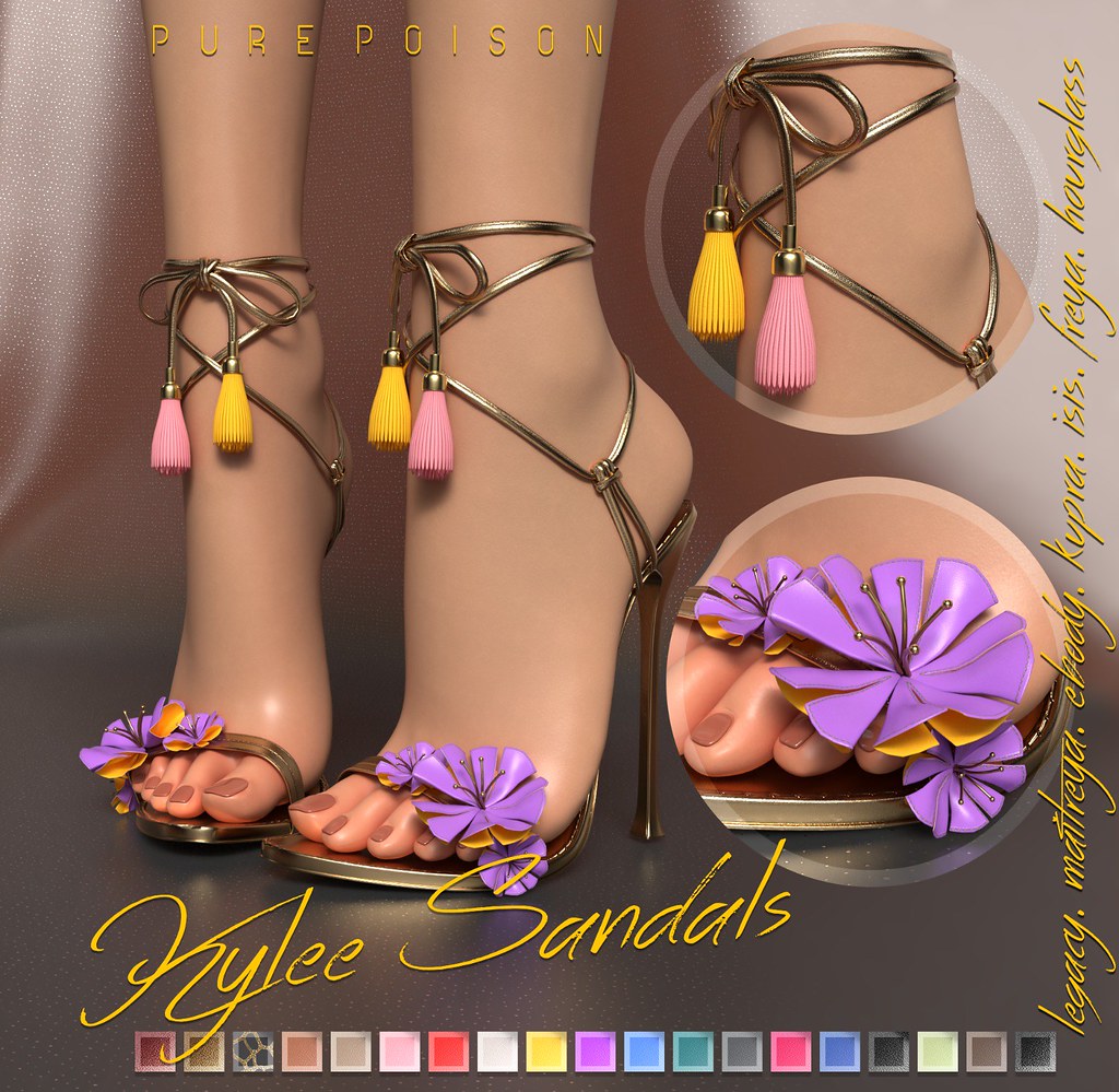 Pure Poison - Kaylee Sandals