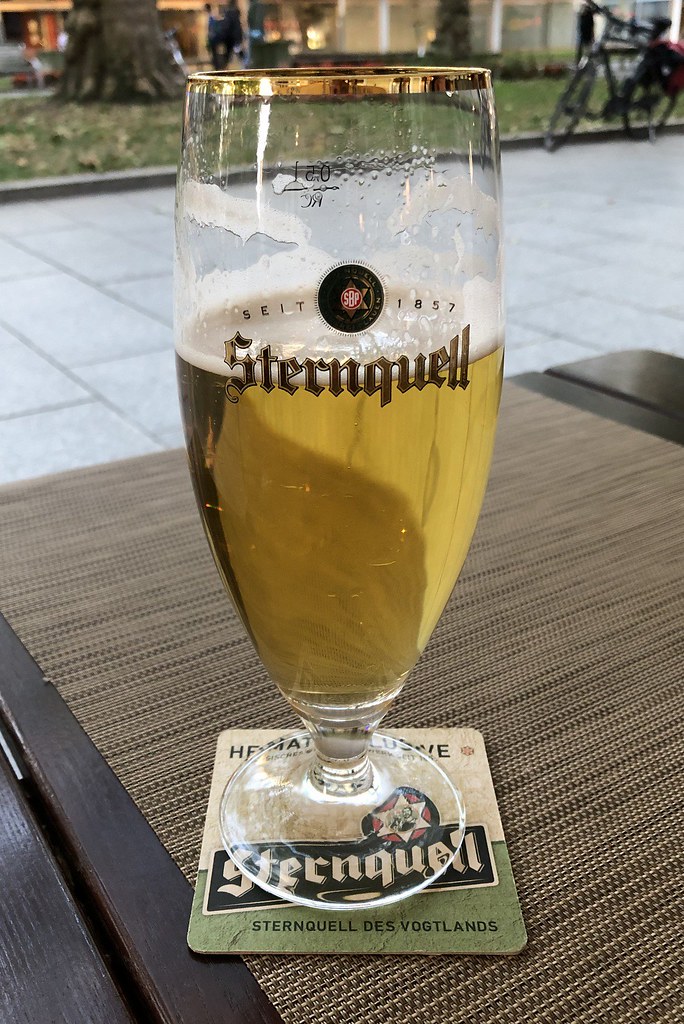 Bier - beer: Sternquell Pilsner aus Plauen im Vogtland