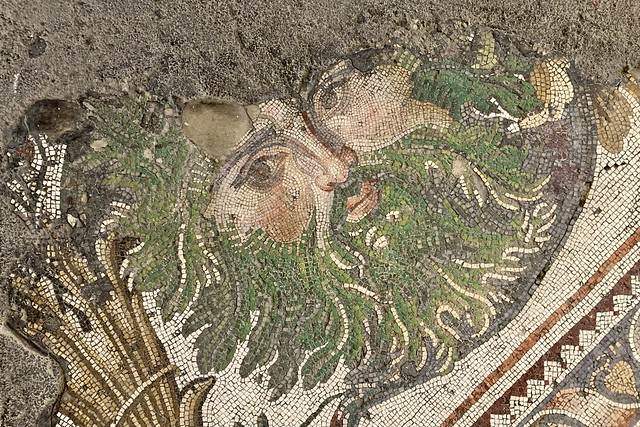 Acanthus, as seen in Istanbul Mosaic Museum