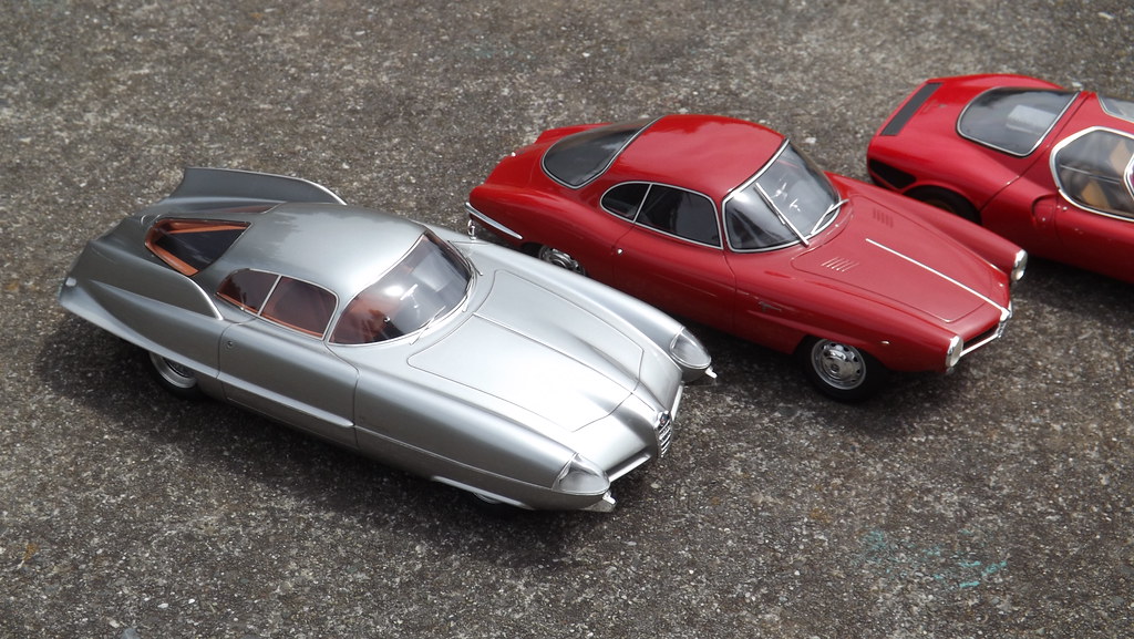 ミニカー Bizarre Alfa Romeo B.A.T. 9 1955 1/43 Alfa Romeo BAT 9 by Matrix | DiecastXchange Forum