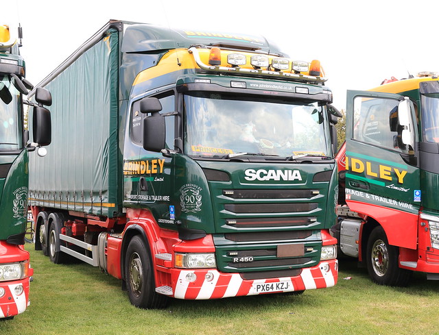 John Brindley Scania R450 PX64KZJ Peterborough Truckfest May 2022