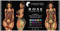 Moonie - Rose Lingerie -