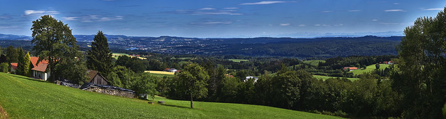 Blick vom Ebersberg über das Donautal